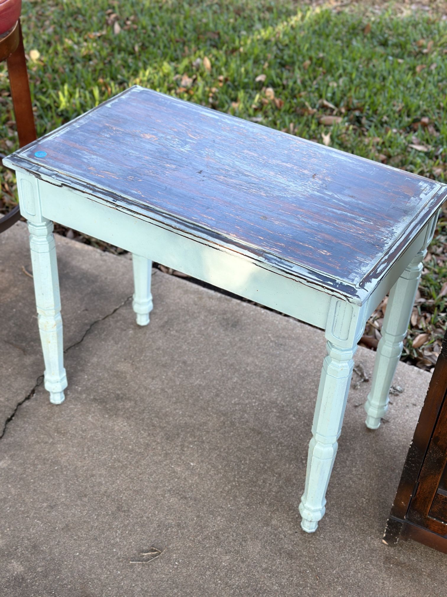 Antique Bench Or Side Table