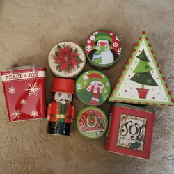 Christmas Tins Perfect Condition