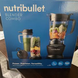 New Nutribullet Blender Combo 