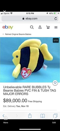 Tons of super rare beanie babies