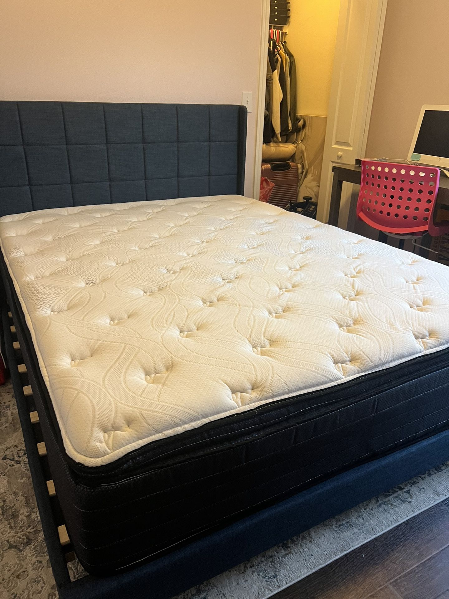 Bed Frame with Mattress 