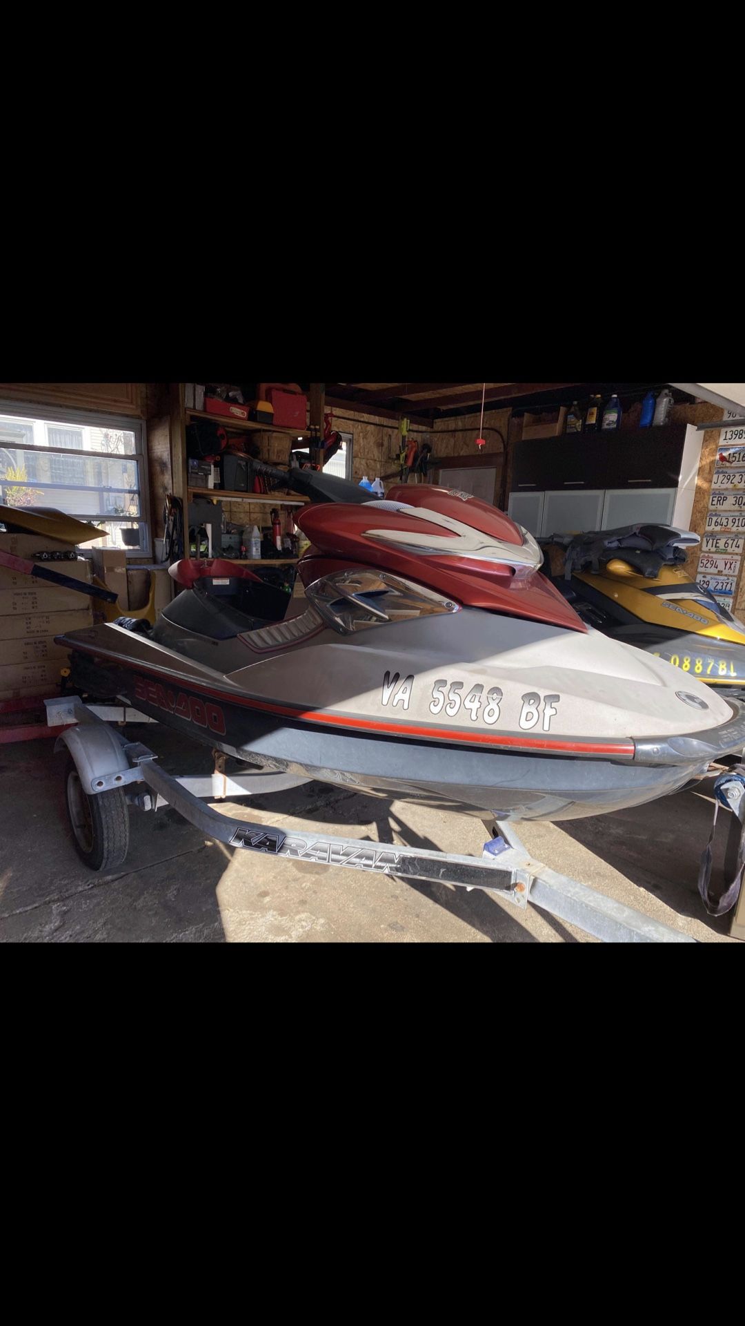 2006 Seadoo Jet Skis (2) with Trailers