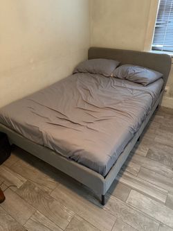 Full size bed frame with mattress FREE