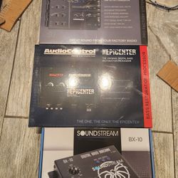New Lc7 Pro $190.    Audio Control Epicenter $129  Sound Stream Is 