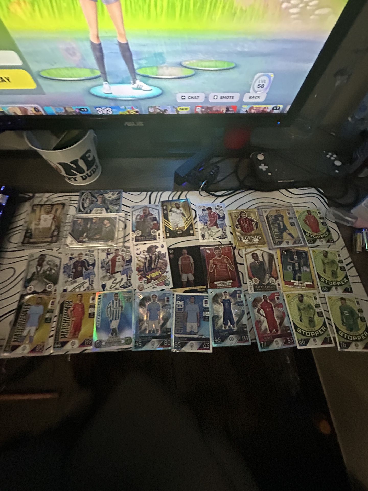 All My Soccer Cards Make Offer For All Of Them Some Worth 100$