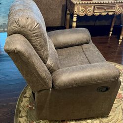 Fabric Leather Recliner