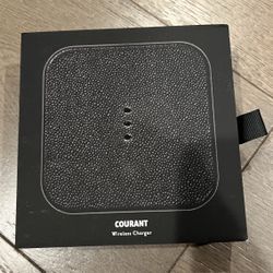 NEW: Courant leather charger