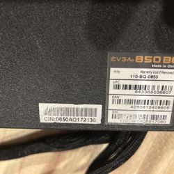 850 W gaming power supply