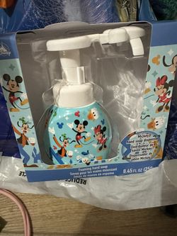 Disney Mickey Mouse Face Hand Soap dispenser