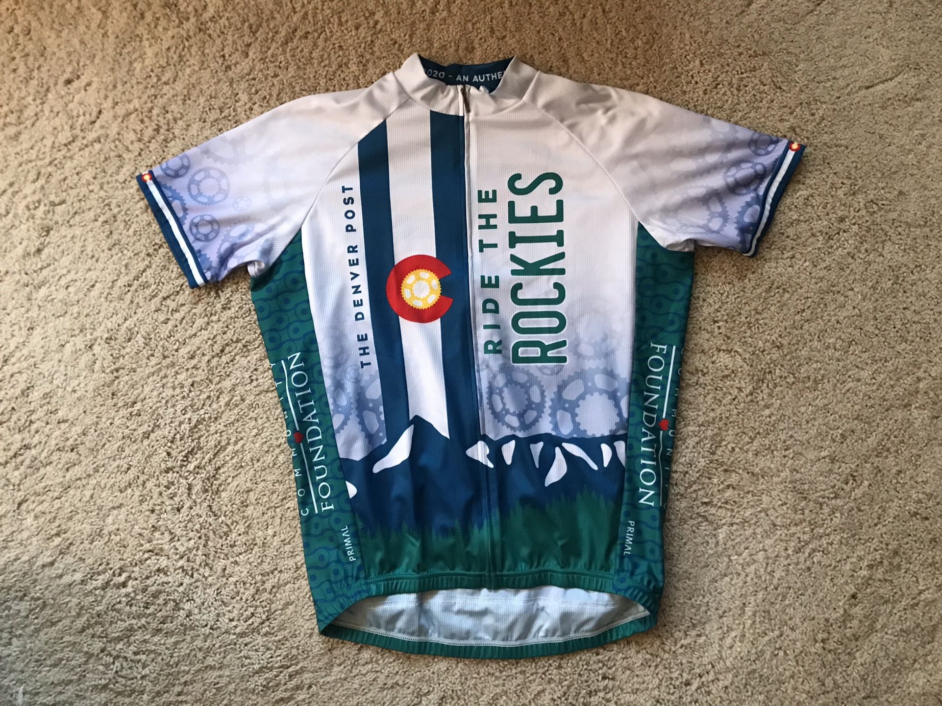Ride the Rockies Cycling Jersey - Medium