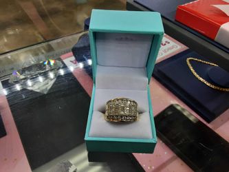Men's Ring - Yellow Gold 10k (.417) 8.8 grams Size 10