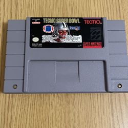 Super Nintendo Tecmo Super Bowl