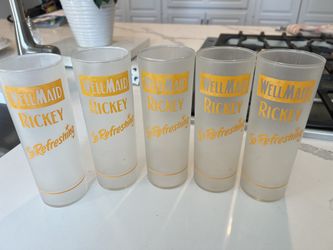 Well-Maid Rickey Frosted Glasses-5