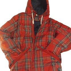 MENS Abercrombie & Fitch Plaid Jacket-MEDIUM