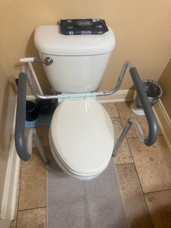 Handicap assist for toilet bowl
