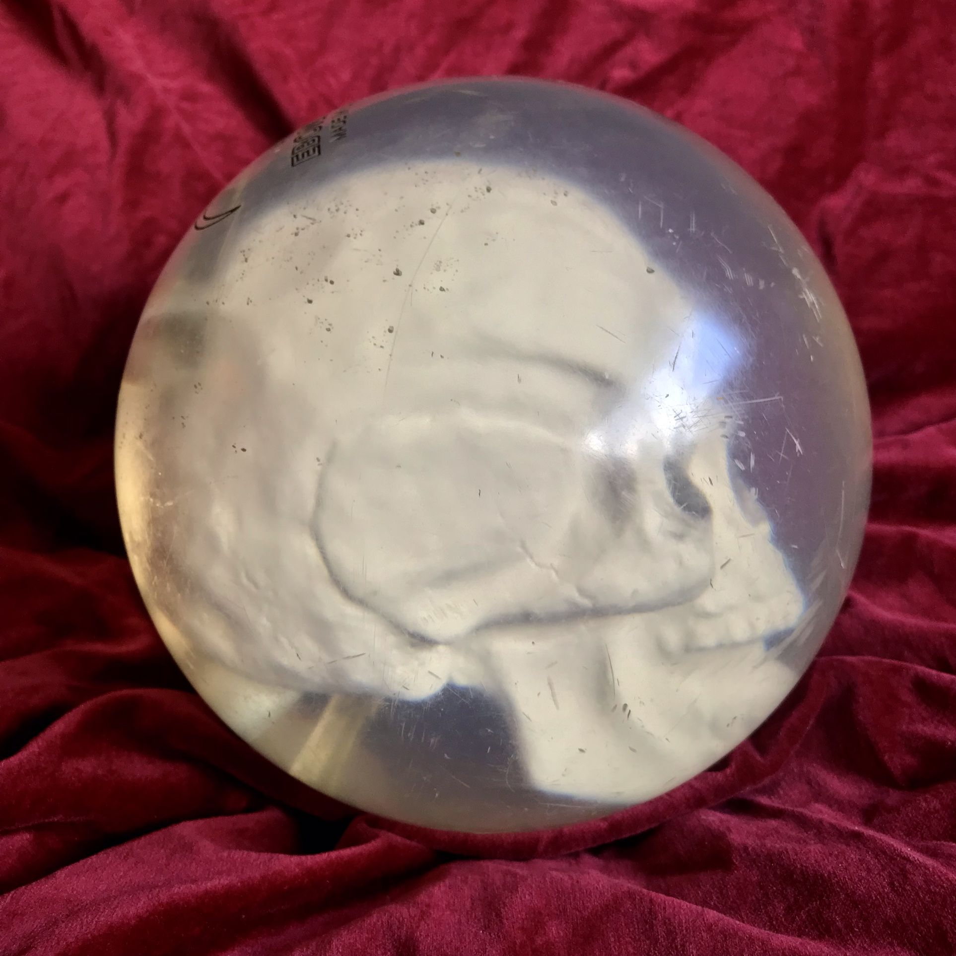 EBONITE Vintage Skull Bowling Ball for Sale in Ventura, CA OfferUp