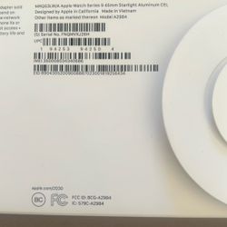 Apple Watch - Series 9 Starlight Aluminum