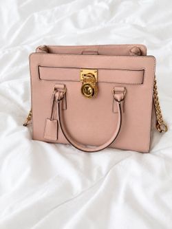 Michael Kors Hamilton Large Leather Satchel