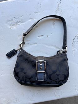 Vintage Y2K Black Coach mini bag