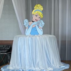 Cinderella & Princess Bell Life Size Party Props Decorations  