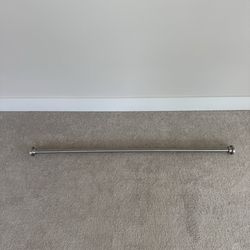 45-55 inch curtain rod/tension rod