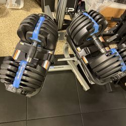 Nautilus Adjustable Dumbell Set 
