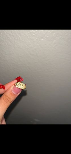 gold nugget ring