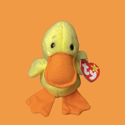 Ty Beanie Babies Quackers The Duck
