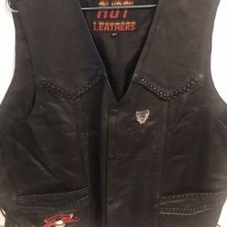Leather Vest 