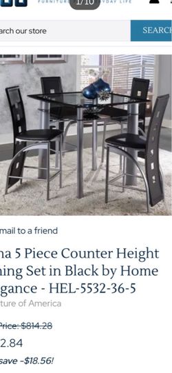 White dining table just like this