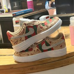 Custom Made Freddy Krueger Style Nikes
