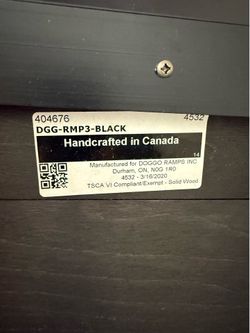 Doggo Couch Ramp 36” x 15” - black