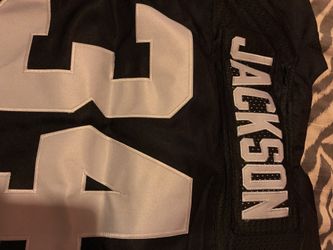 Raiders Jersey 34 Jackson size 48 on field