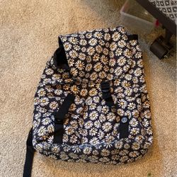 Sunflower Black Backpack 