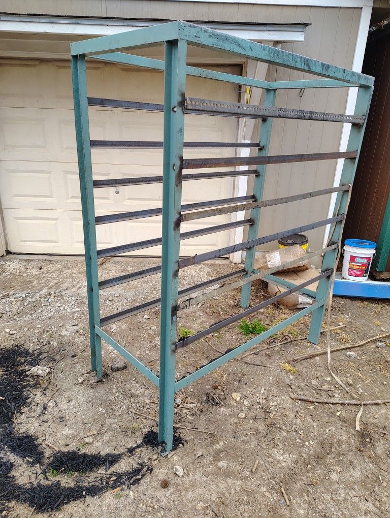 Heavy Heavy Duty Iron Shelves.