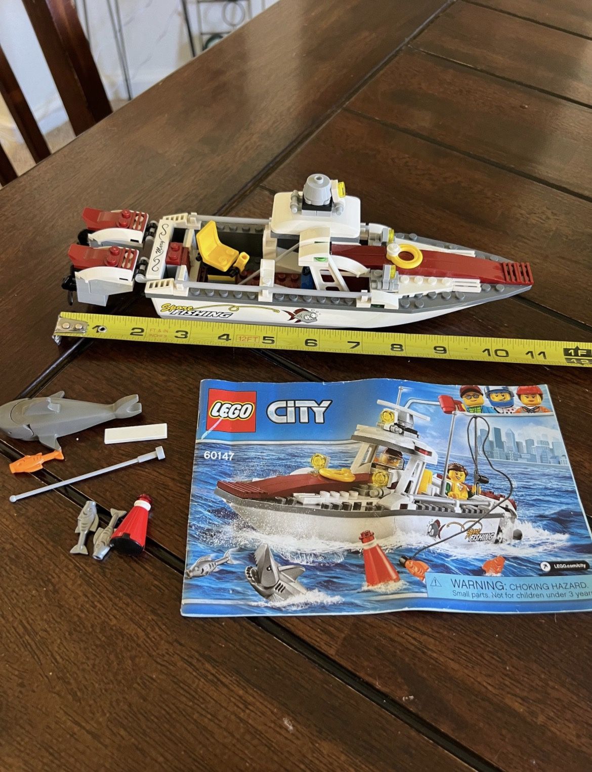 Lego City 60147 Fishing Boat - Boat Only