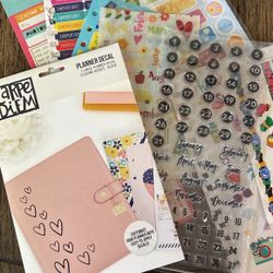 Planner Stamps, Stickers and Decal