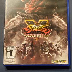 Street Fighter V: Arcade Edition (Sony PlayStation 4, 2018)