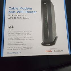 Motorola Modem And Router
