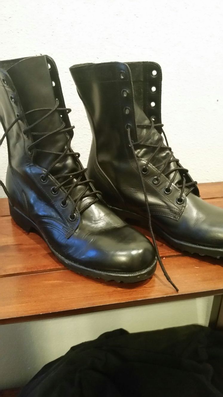 Military boots