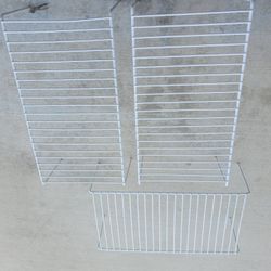 Mainstays Adult Metal Kitchen Pantry Organization Wire Stacking Single Shelf