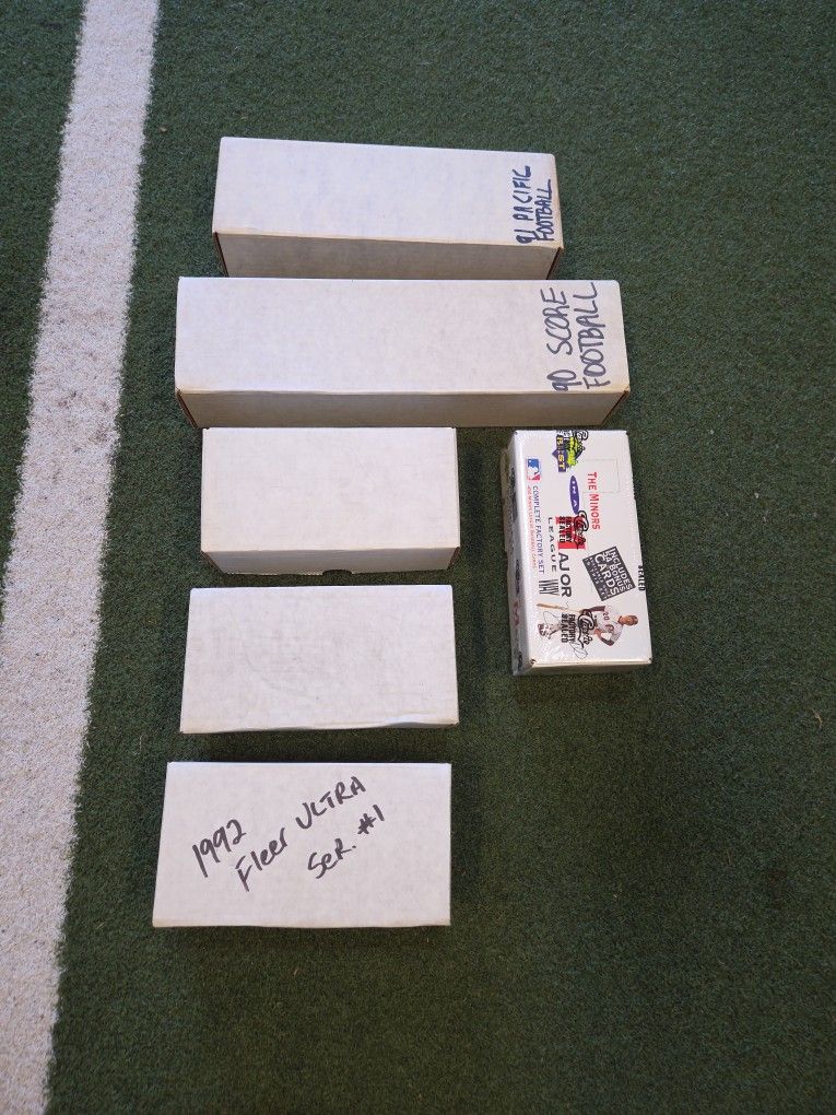 Sports Card Lot Baseball Football Basketball See Description