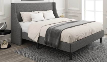 Queen bed with mattress