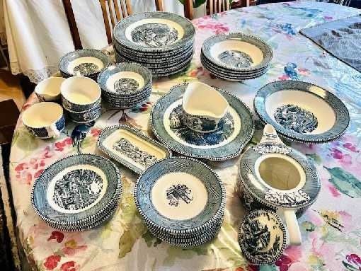 Currier & Ives Dishes