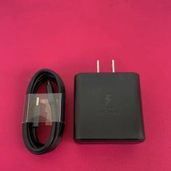 Brand New 45Watts Original Samsung Super Fast C-Type To C-Type Charger