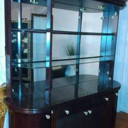 China Cabinet Hutch