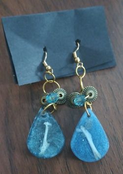 Handmade Ethically Sourced Rodent Leg Bone Resin Earrings Taxidermy/Oddity