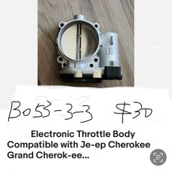 Electronic Throttle Body Compatible with Je-ep Cherokee Grand Cherok-ee...