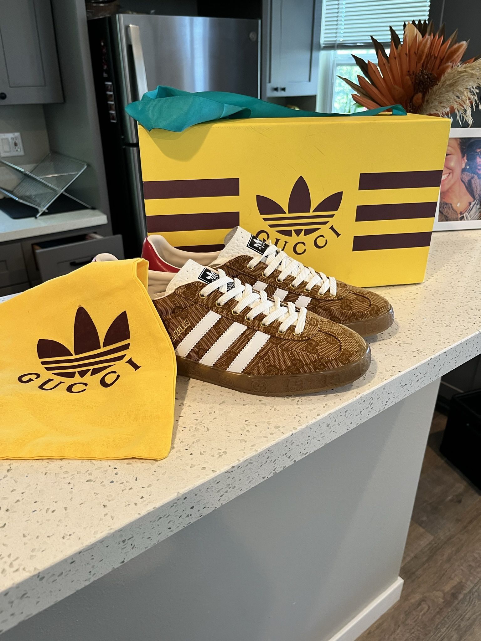 Adidas Gucci Gazelles With Box!