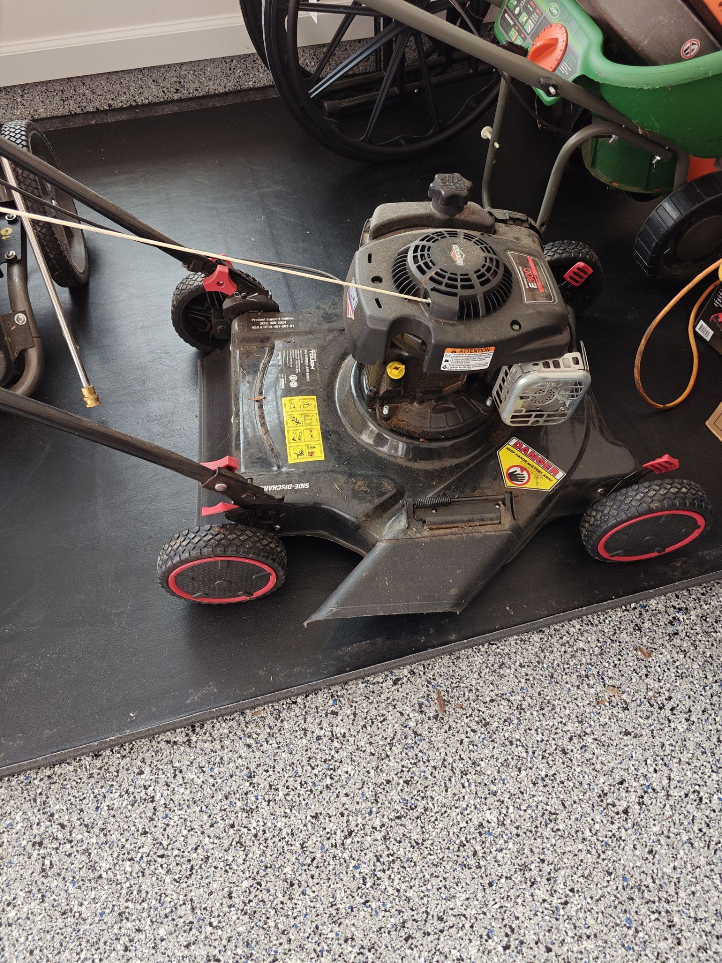 Briggs station lawn mower